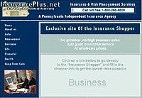 Insurance company web site